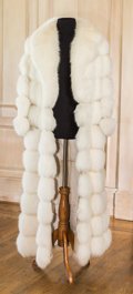A Zsa Zsa Gabor Fur Coat, Circa 1960s.. White, floor-length, long | Lot #65024 | Heritage Auctions