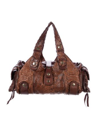 Chloé Python Silverado Bag - Handbags - CHL100534 | The RealReal
