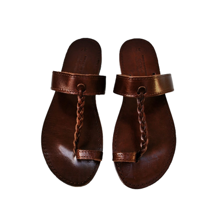 Leather boho sandals, women bohemian sandals shoes for women