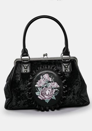 Into My Arms Velvet Weekender Tote – Dolls Kill