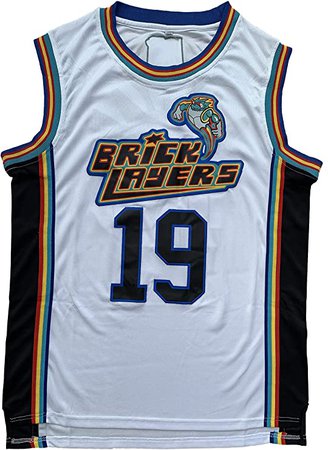 Amazon.com: Aaliyah #19 Brick Layers 1996 MTV Rock N Jock 90s Hip Hop Clothes for Party Men Basketball Jersey White (White 19, XXX-Large): Clothing