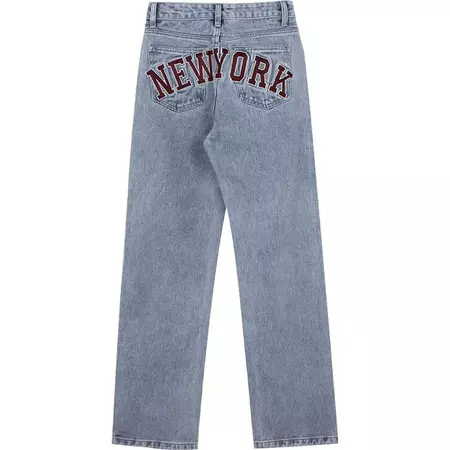 New York Patch Jeans - Boogzel Apparel