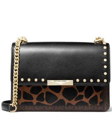Michael Kors Jade Large Signature Gusset Shoulder Bag & Reviews - Handbags & Accessories - Macy's