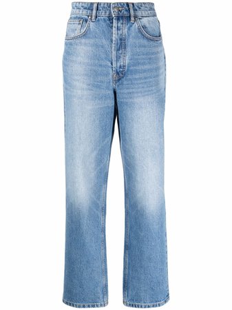 Shop 12 STOREEZ high-waisted straight-leg jeans with Express Delivery - FARFETCH