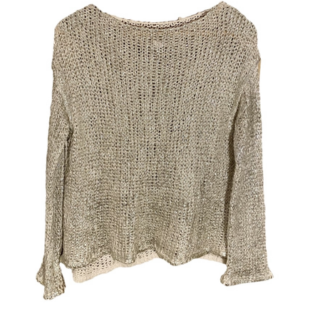 Vintage metallic knit