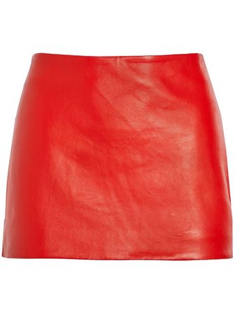 Retrofete Valerie Leather Miniskirt - Farfetch