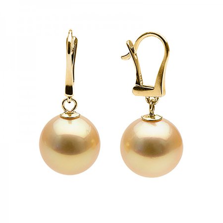 gold pearls earrings - Google Search