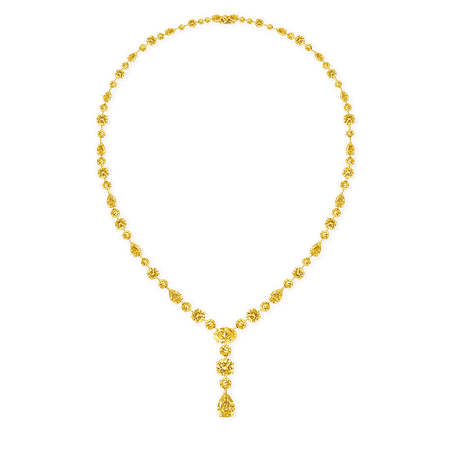 Yellow Diamond Necklace, 29.72 cts | Graff