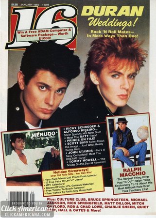 Sixteen covers of 16 magazine from the '80s - Click Americana