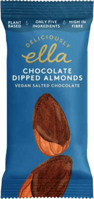 Salted Chocolate Dipped Almonds 30g · Deliciously Ella