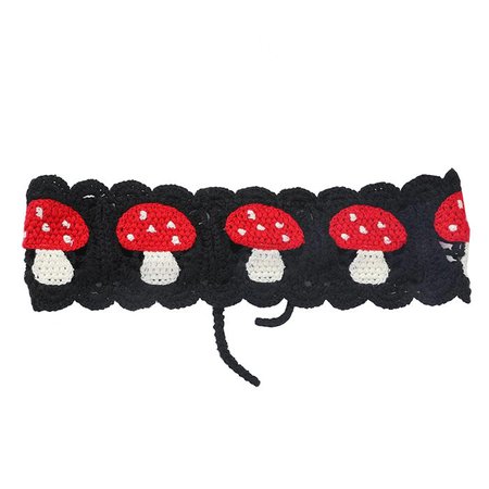 Mushroom Crochet Headband | BOOGZEL APPAREL – Boogzel Apparel