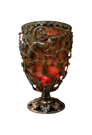 the lycurgus cup, 300 CE
