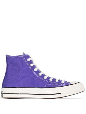 Converse Purple Chuck 70 Vintage Canvas High Top Sneakers Ss20 | Farfetch.com