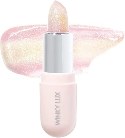 Amazon.com : Winky Lux Glimmer Balm, pH Lip Balm, Color Changing Lipstick and Tinted Lip Balm, Vegan Lip Balm, Hydrating Lip Balm, Unicorn : Beauty & Personal Care