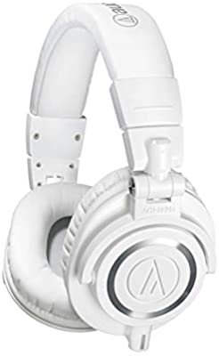 Audio-Technica ATH-M50X - Auriculares de diadema cerrados, blanco: Amazon.es: Instrumentos musicales