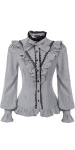 SCARLET DARKNESS Womens Renaissance Costume Vest Victorian Steampunk Waistcoat
