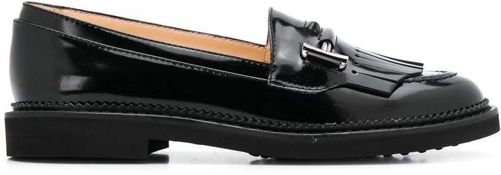 fringed loafers
