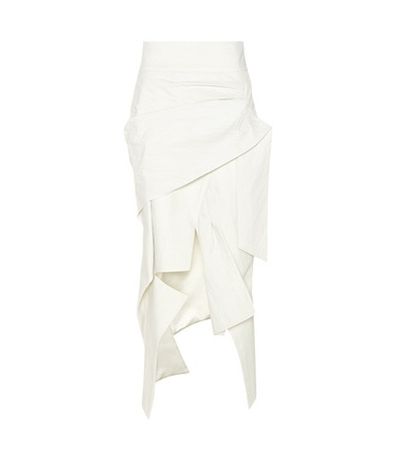 Cypher cotton-blend skirt