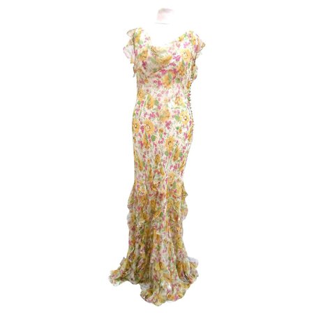 John Galliano for Christian Dior vintage dress For Sale at 1stDibs