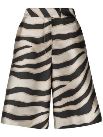 Just Cavalli zebra-print knee-lenght Shorts - Farfetch