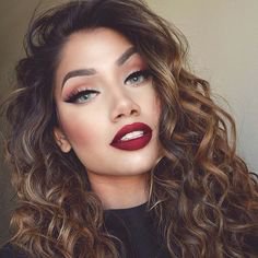 red prom makeup - Google Search