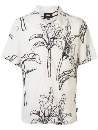 Stussy Banana Tree Print Shirt - Farfetch