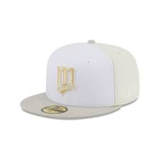 gold new era hat