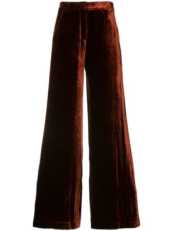 A.l.c. Crushed Velvet Trousers | Farfetch.com