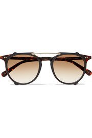 Gucci | Oversized square-frame tortoiseshell acetate sunglasses | NET-A-PORTER.COM
