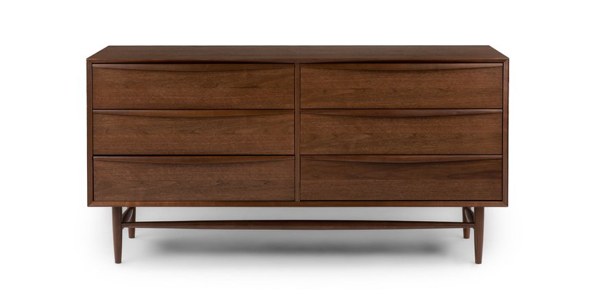 ARTILCE - Lenia 6 Drawer Double Dresser