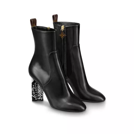 LV Boots for Women: Silhouette Leather Ankle Boot | LOUIS VUITTON ®