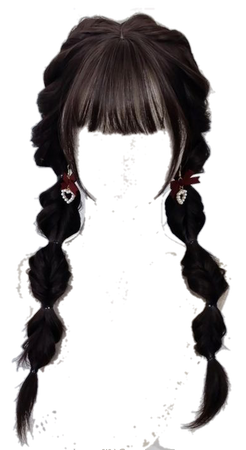 hairstyle (tie-braid)