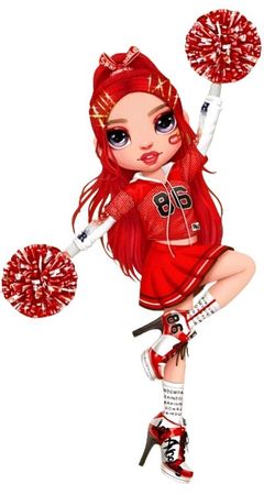 Rainbow High Doll: Ruby Anderson Red Cheerleader