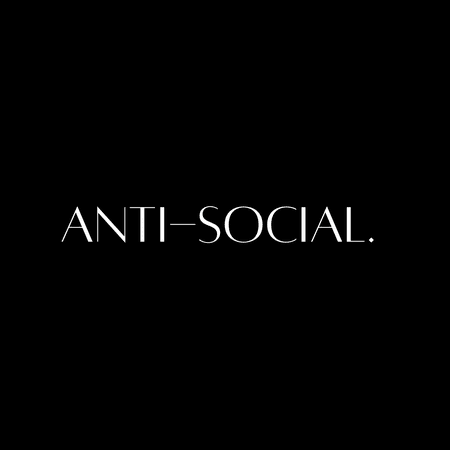 Anit- Social Tee