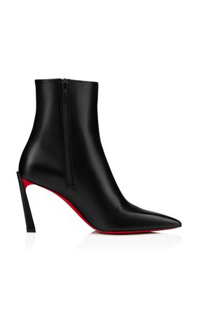 Condora 85mm Leather Ankle Boots By Christian Louboutin | Moda Operandi