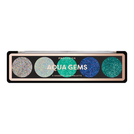 Aqua gem eyeshadow palette