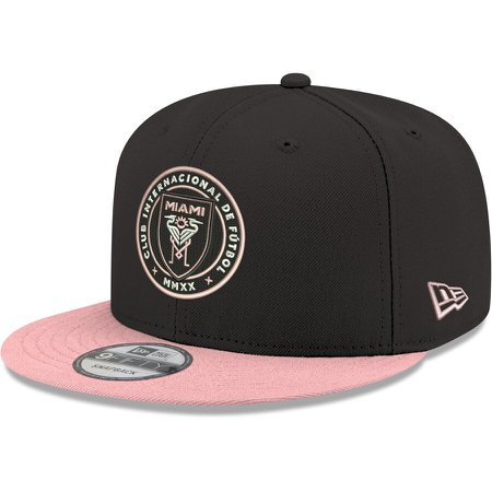 Inter Miami CF New Era 9FIFTY Adjustable Snapback Hat - Black/Pink