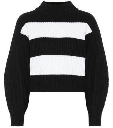 Tibi - Merino wool striped sweater | Mytheresa