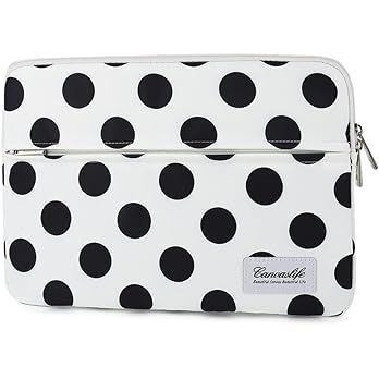 Amazon.com: Canvaslife Waterproof Patten Laptop Sleeve 14 inch 14.0 inch Laptop case Bag (Black dot) : Electronics