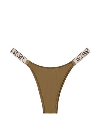 Shine Strap Brazilian Panty - Very Sexy - vs Underwear Set