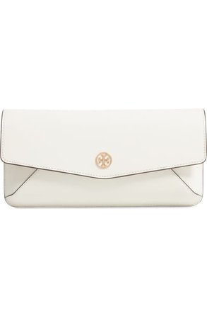 Tory Burch Robinson Leather Clutch | Nordstrom