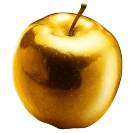 golden apple no background - Google Search