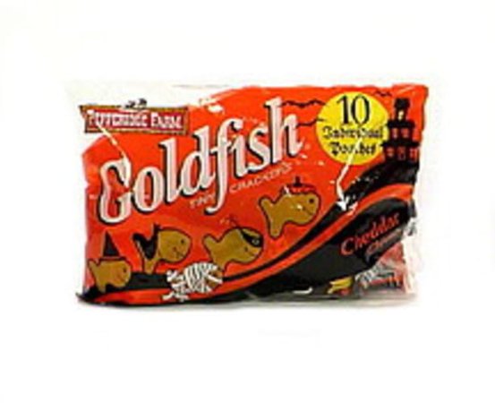 Goldfish Cheddar, Halloween Cheese Crackers - 10 ea, Nutrition Information | Innit