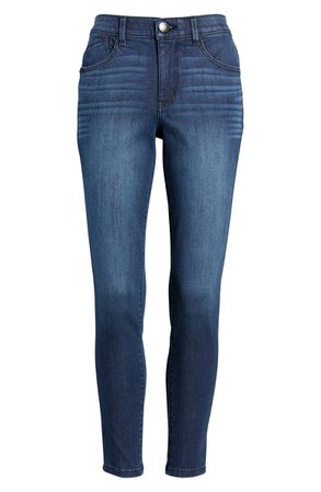 Wit & Wisdom Ab-Solution Luxe Touch High Waist Skinny Jeans (Indigo) (Nordstrom Exclusive) | Nordstrom