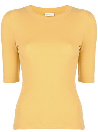 Rosetta Getty Cropped Sleeves T-Shirt