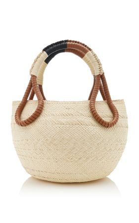 Tejiendo Esperanzas Iraca Palm Top Handle Bag By Johanna Ortiz | Moda Operandi
