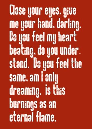 The Bangles - Eternal Flame - song lyrics, music lyrics, song quotes ...