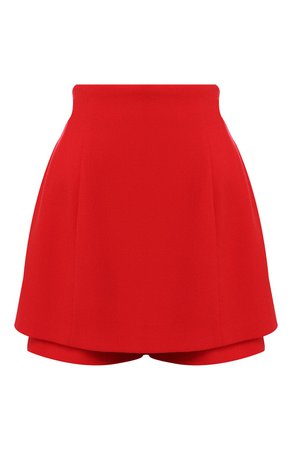Женские красные юбка-шорты ULYANA SERGEENKO — купить за 70000 руб. в интернет-магазине ЦУМ, арт. 1774т18 (GNC001FW18P)