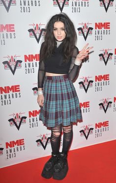 Charli XCX at the 2013 NME Awards
