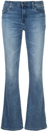 Sallie mid-rise boot cut jeans